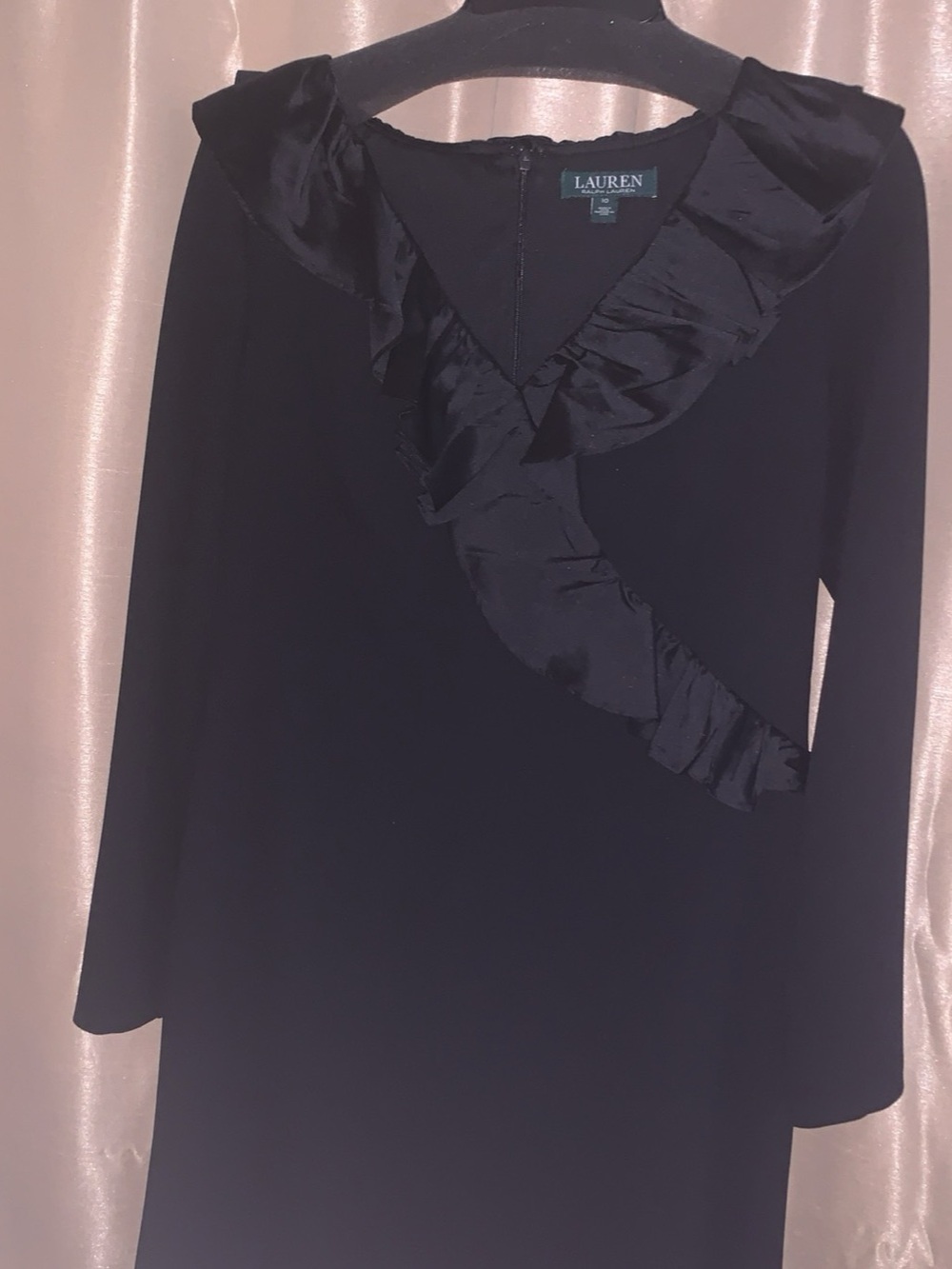 Ralph Lauren black cocktail dress